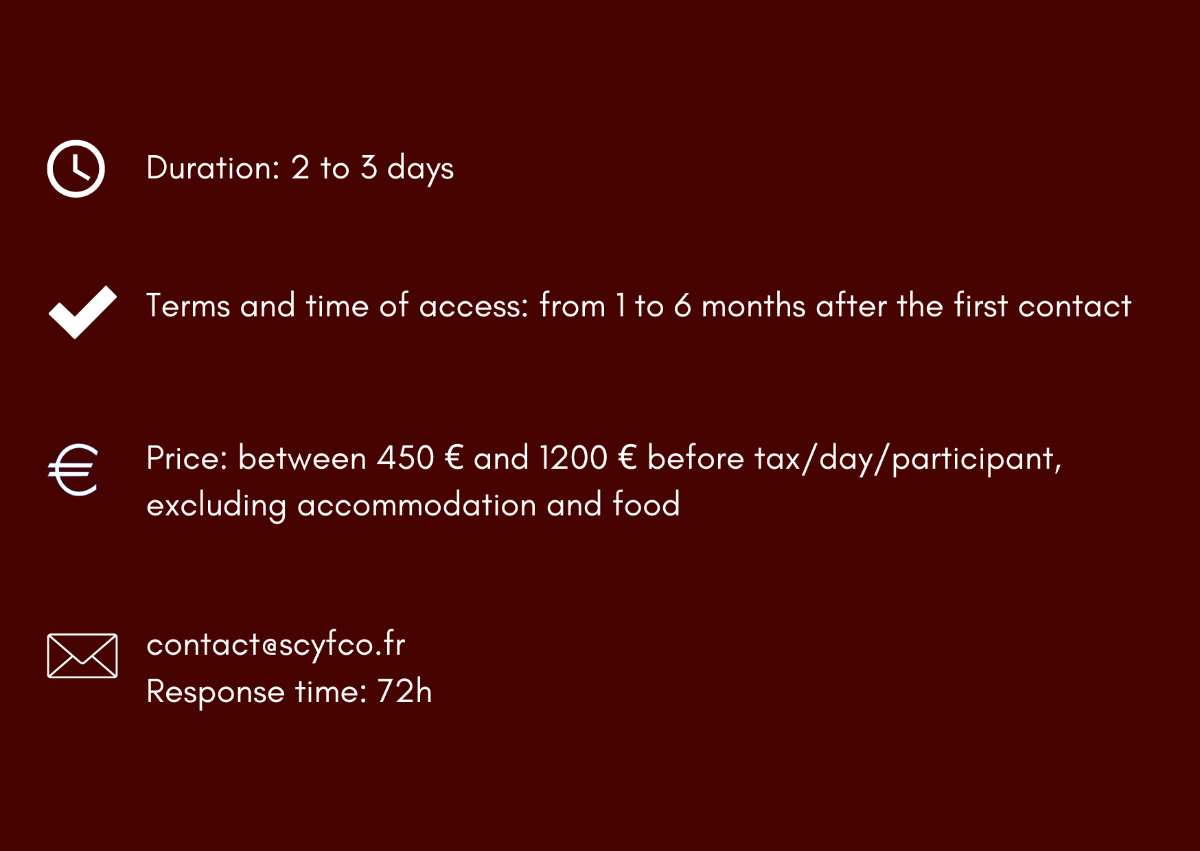 FURTHER TRAINING ON CONDUCTING OPERATIONS